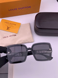 Louis Vuitton Polarized Square Brown Lens Sunglasses for Men & Women