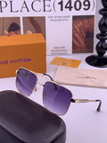 Louis Vuitton L3905 Aviator Gray Lens Sunglasses for Men & Women - 493119