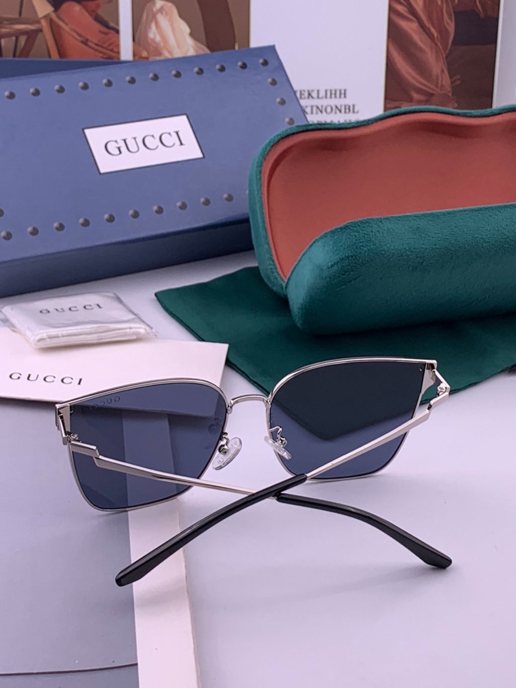 Gucci G2660 Fashion Gold Lens Sunglasses for Men & Women - detail image 5