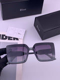 Dior D6227 Polarized Square Brown Lens Sunglasses for Men & Women