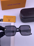Louis Vuitton L5710 Polarized Square Brown Lens Sunglasses for Men & - 486249
