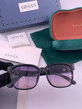 Gucci G1106 Metal Square Brown Lens Sunglasses for Men & Women