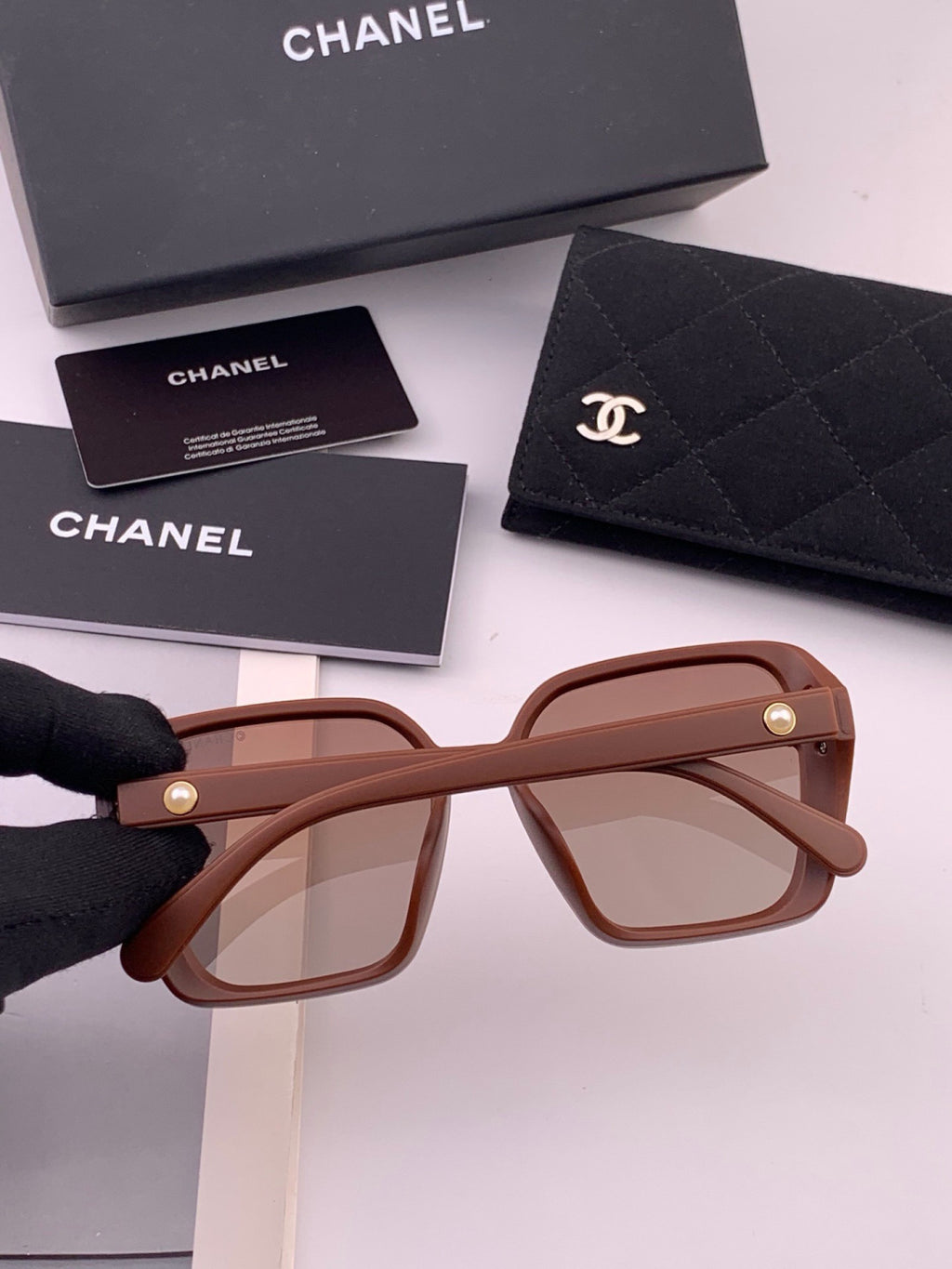 Chanel CH6994 Polarized Oversized Brown Lens Sunglasses for Men & Wom - 486509 - detail image 3
