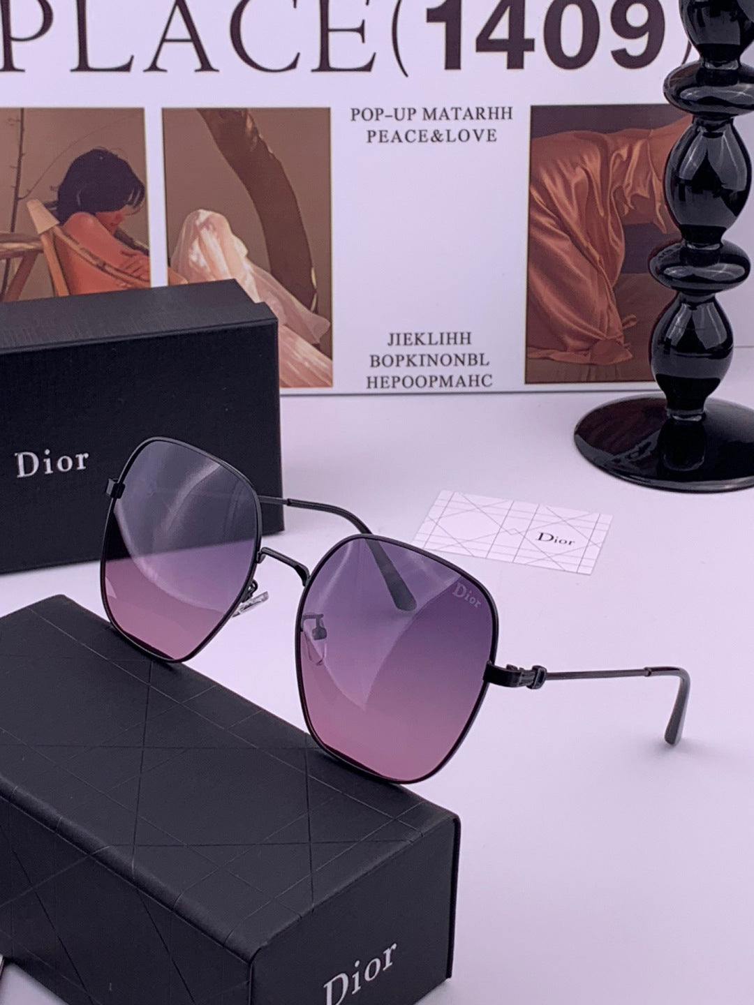 Dior CD2303 Fashion Brown Lens Sunglasses for Men & Women - 486756 - detail image 2