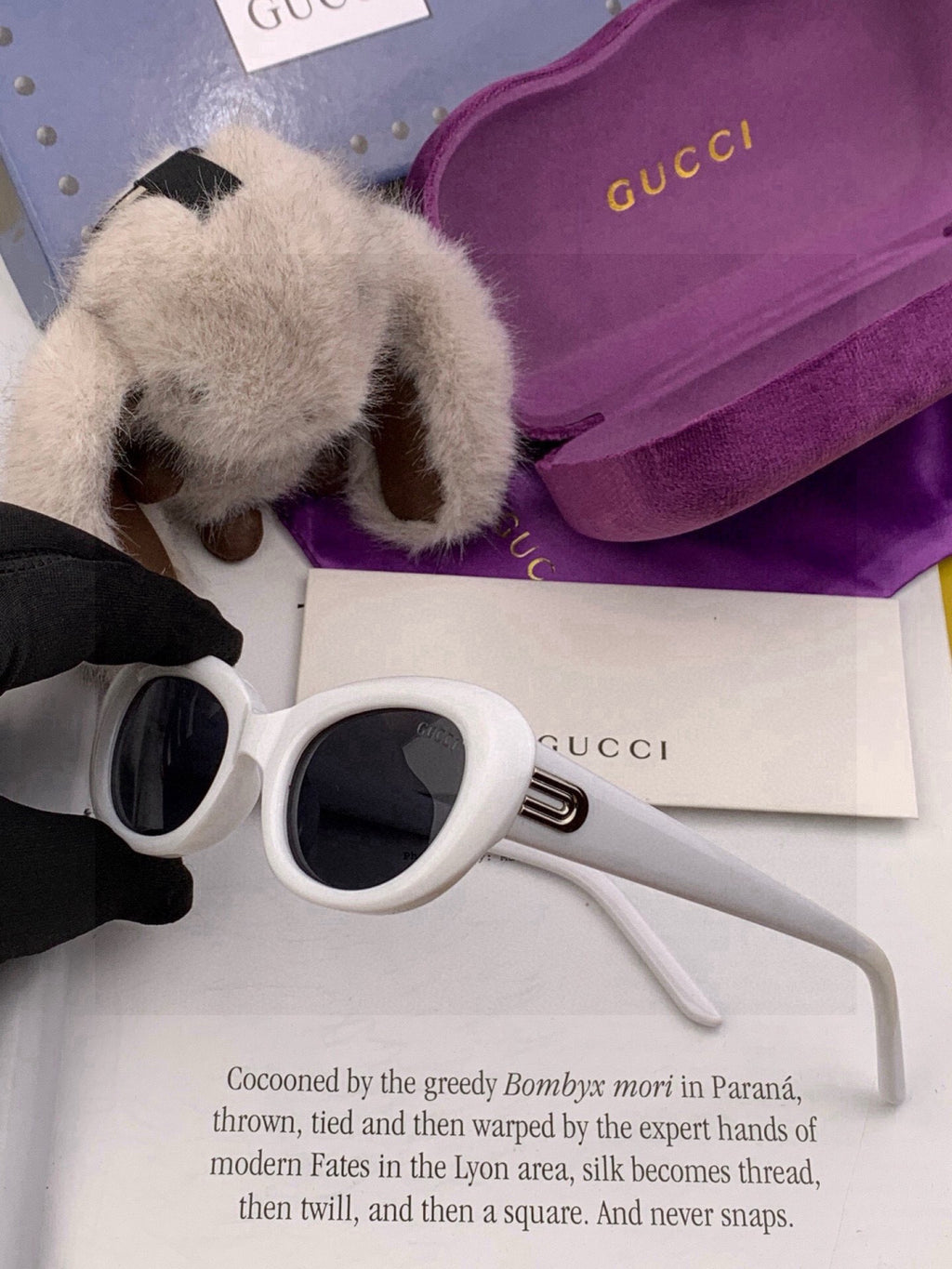Gucci G52032 Polarized Fashion Orange Lens Sunglasses for Men & Women - detail image 6