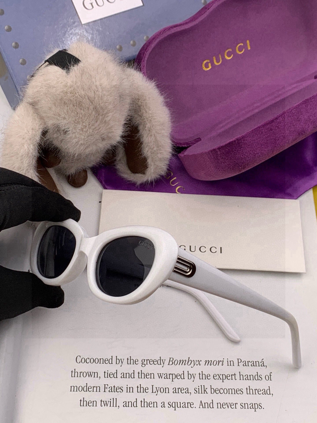 Gucci G52032 Polarized Fashion Orange Lens Sunglasses for Men & Women - detail image 6