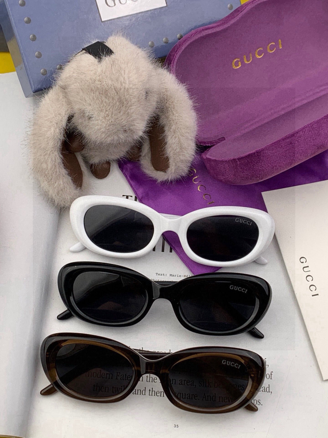 Gucci G52032 Polarized Fashion Orange Lens Sunglasses for Men & Women - detail image 7