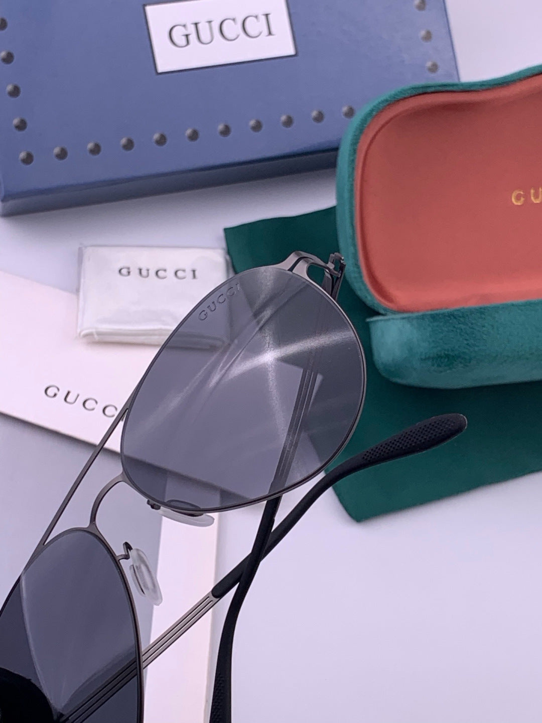 Gucci G5705 Fashion Orange Lens Sunglasses for Men & Women - detail image 5