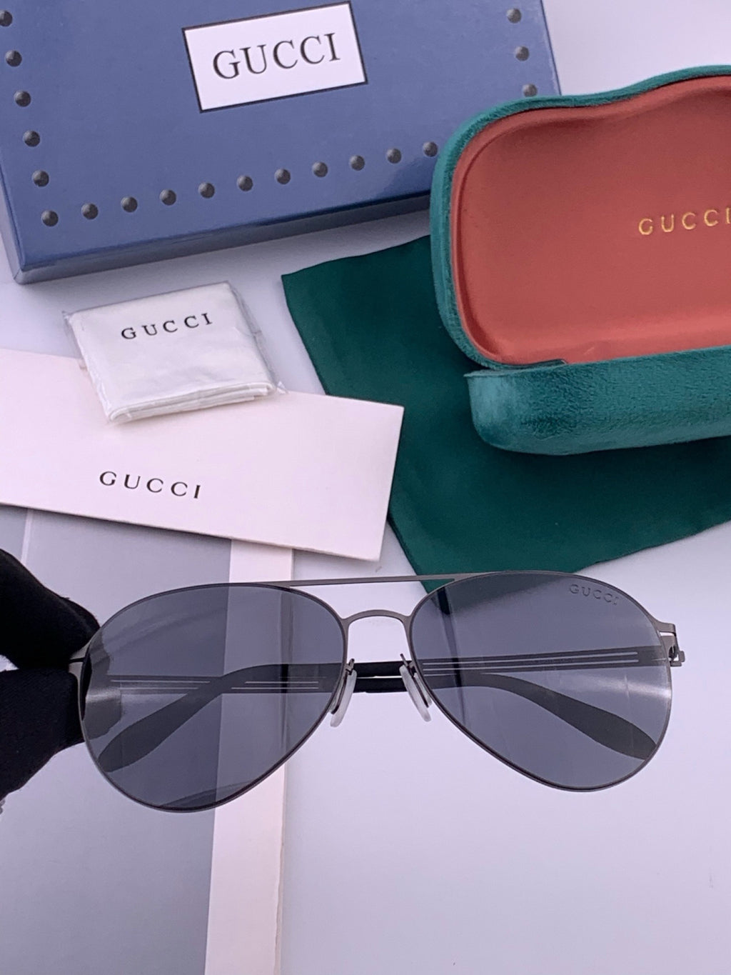 Gucci G5705 Fashion Orange Lens Sunglasses for Men & Women