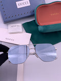 Gucci G01804 Polarized Aviator Gold Lens Sunglasses for Men