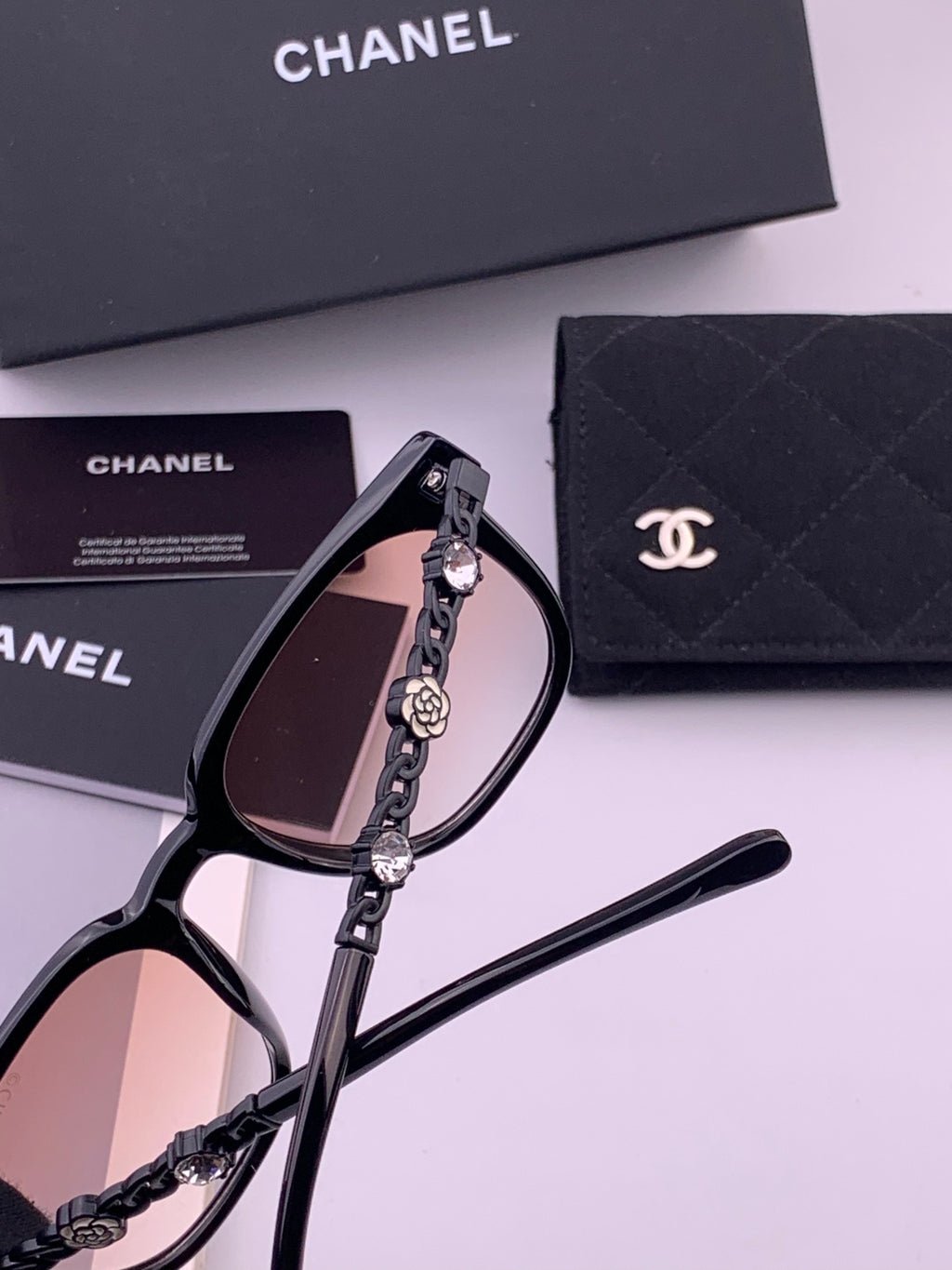 Chanel CH5236 Fashion Brown Lens Sunglasses for Men & Women - detail image 5