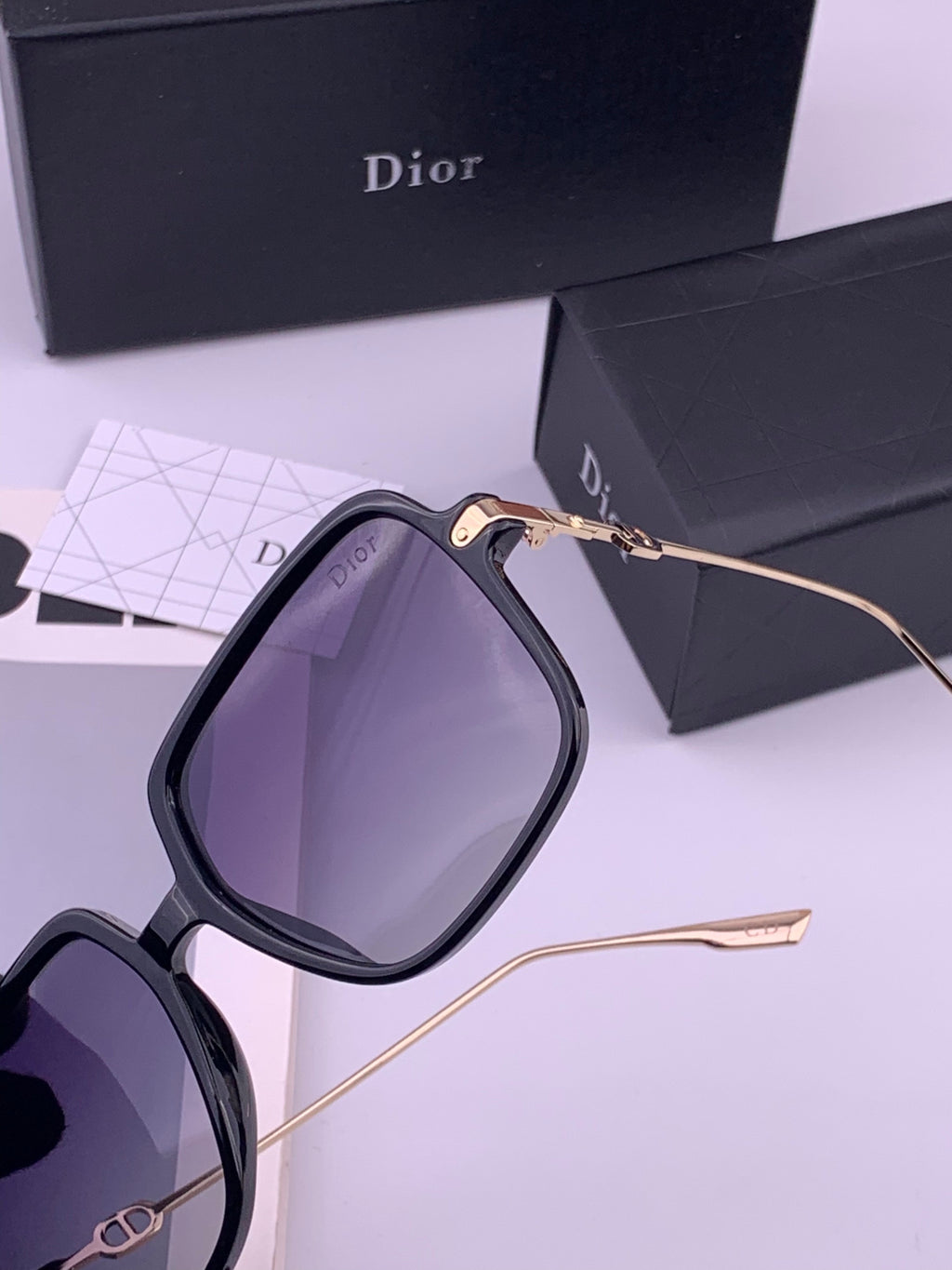 Dior CD3203 Polarized Fashion Gold Lens Sunglasses for Men & Women - 486792 - detail image 3
