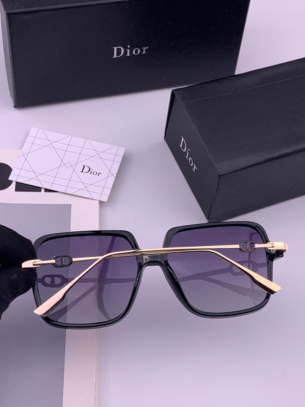 Dior CD3203 Polarized Fashion Gold Lens Sunglasses for Men & Women - 486792 - detail image 4