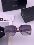 Dior CD2811 Polarized Fashion Gold Lens Sunglasses for Men & Women