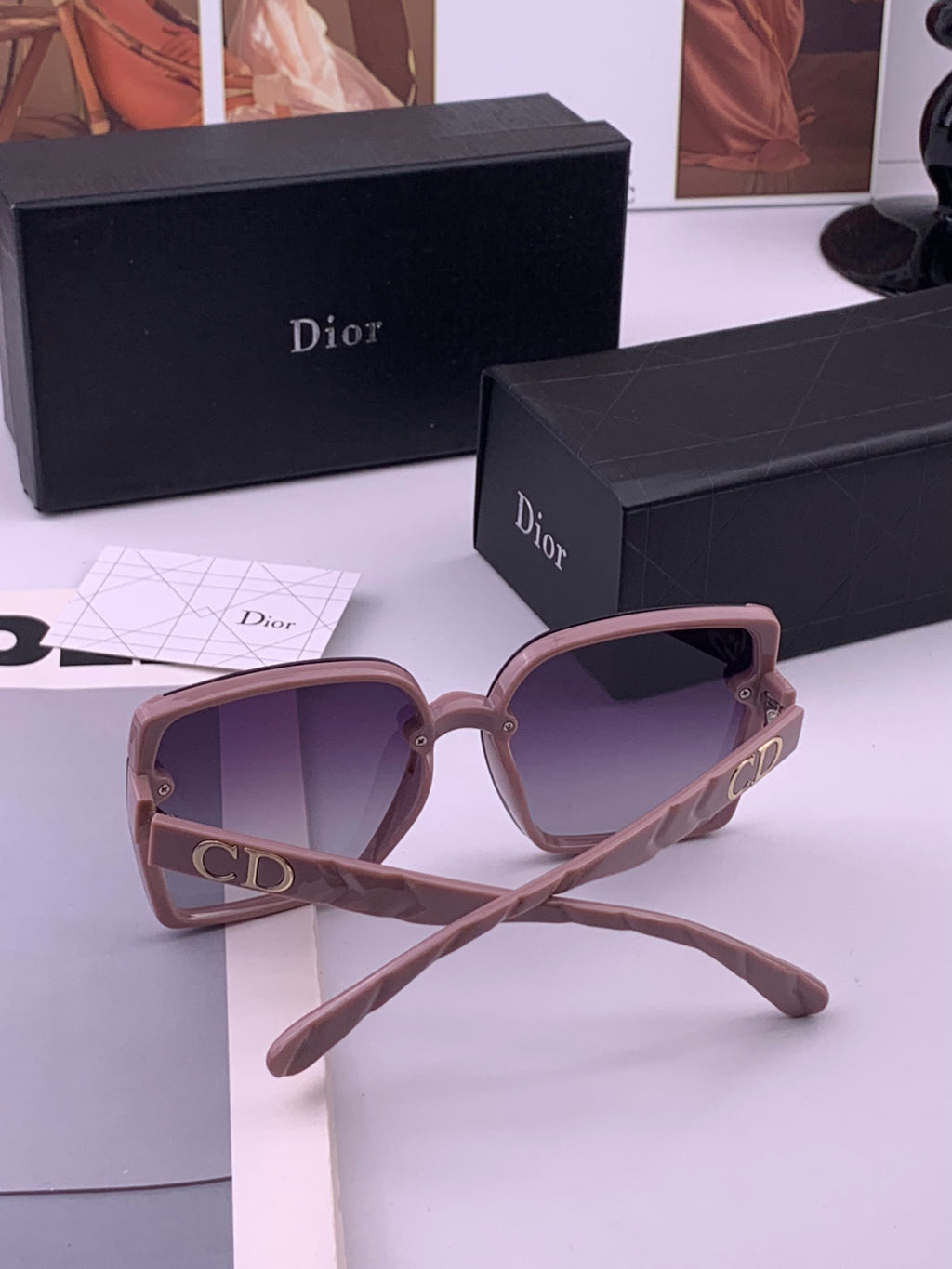 Dior CD2811 Polarized Fashion Gold Lens Sunglasses for Men & Women - detail image 7