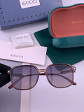 Gucci G7231 Metal Fashion Red Lens Sunglasses for Men & Women