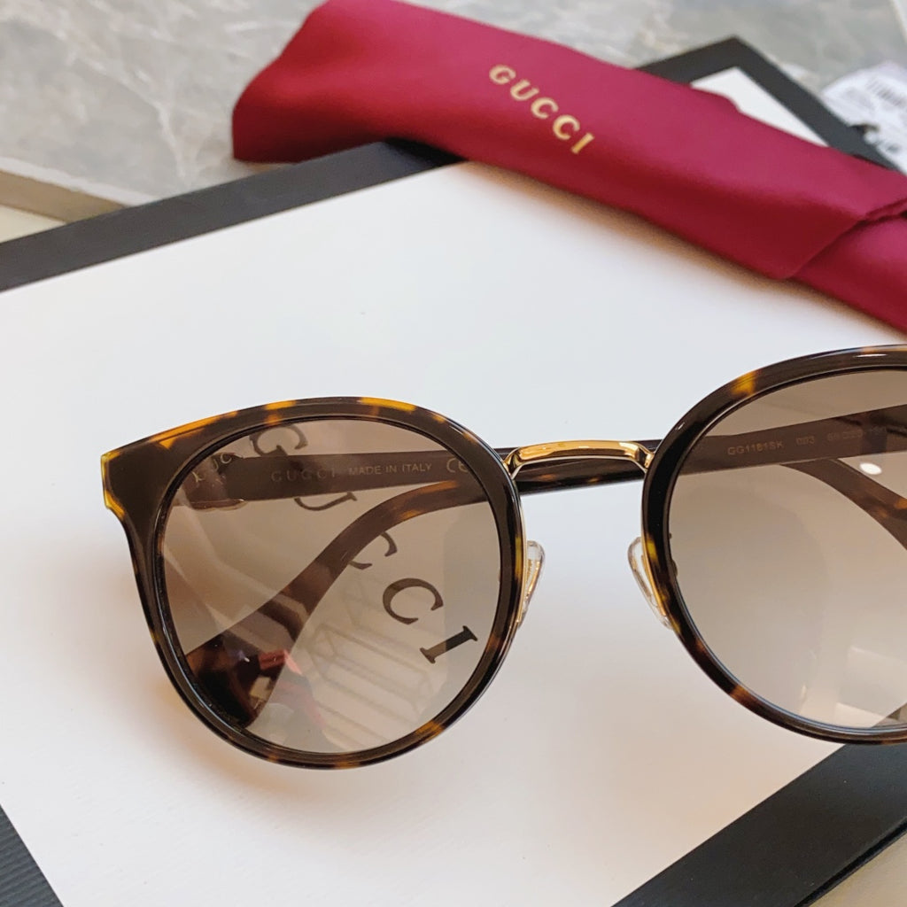 Gucci GG1181SK Fashion Brown Lens Sunglasses for Men & Women - detail image 5