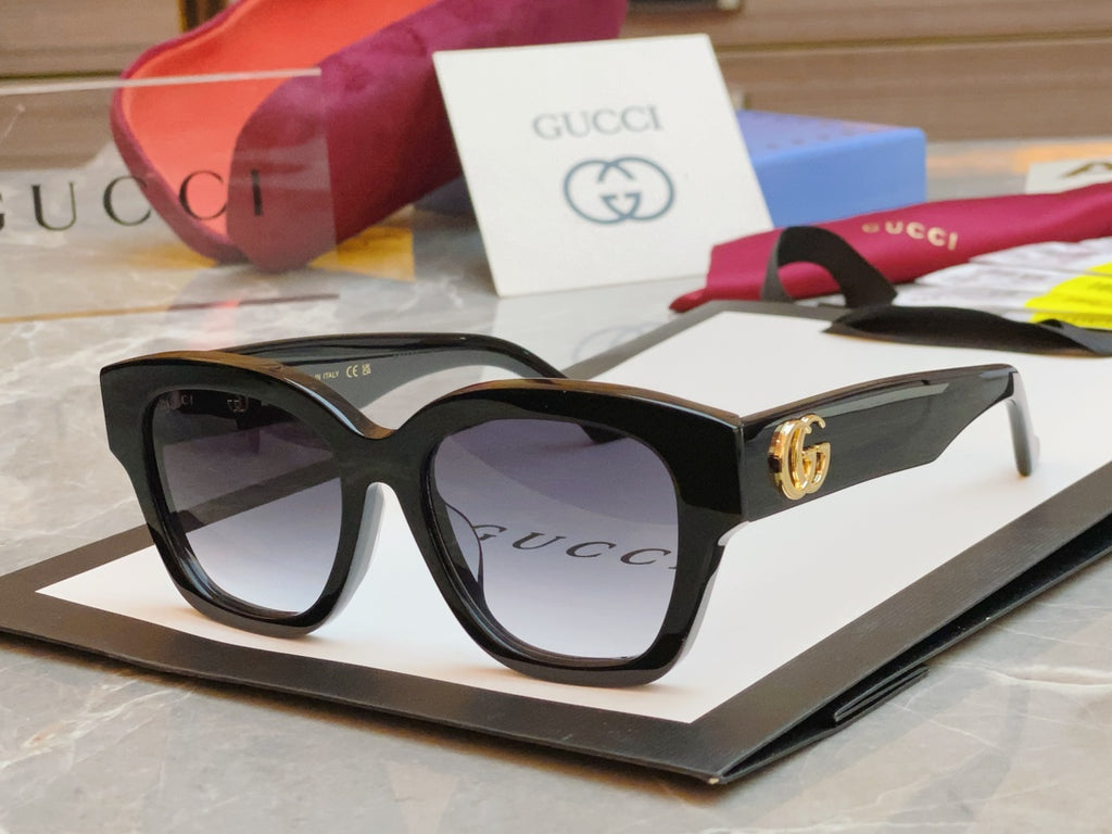 Gucci GG1550SK Fashion Black Lens Sunglasses for Men & Women - detail image 2