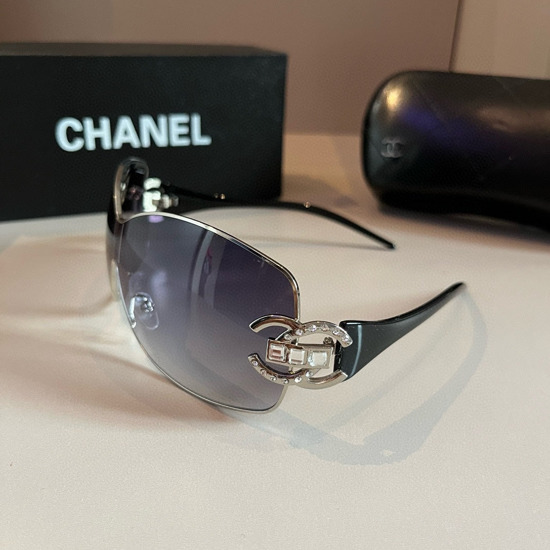 Chanel Fashion Silver Lens Sunglasses for Men & Women - 415354 - detail image 3