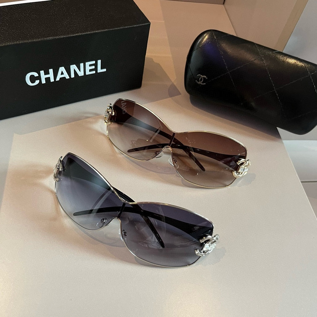 Chanel Fashion Silver Lens Sunglasses for Men & Women - 415354 - detail image 8