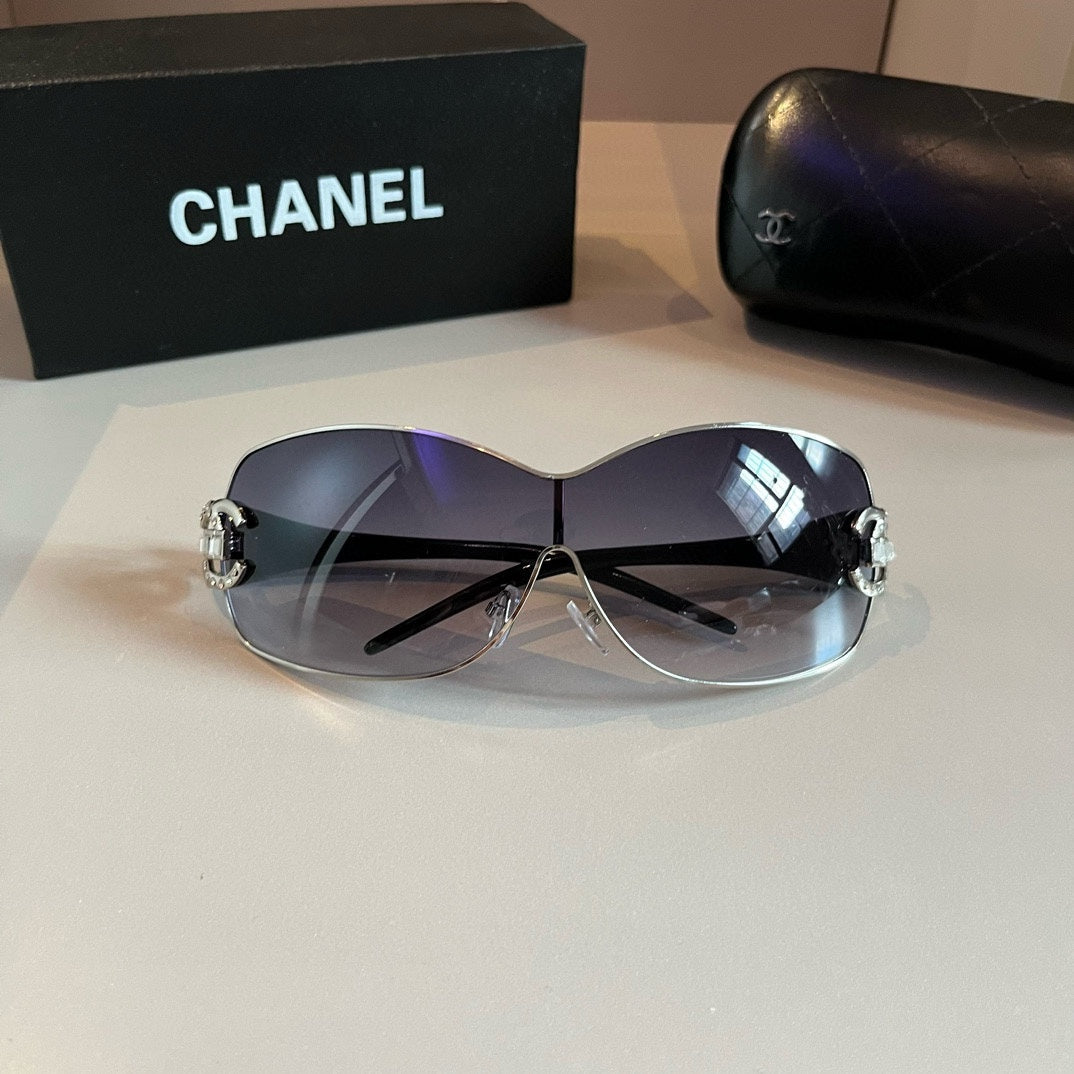 Chanel Fashion Silver Lens Sunglasses for Men & Women - 415354 - detail image 6