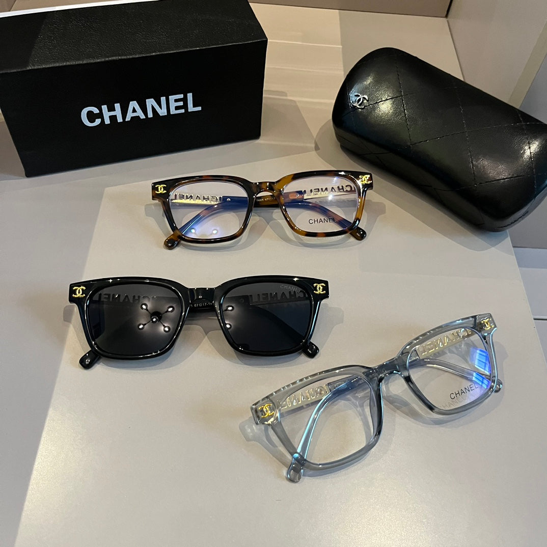 Chanel Oversized Silver Lens Sunglasses for Men & Women - 415340 - detail image 10