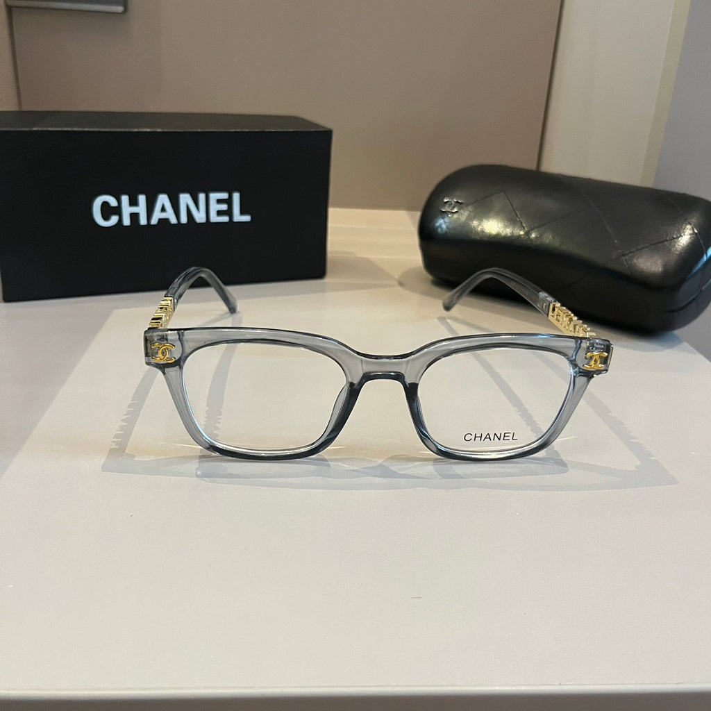 Chanel Oversized Silver Lens Sunglasses for Men & Women - 415339 - detail image 2