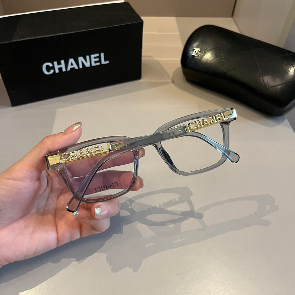 Chanel Oversized Silver Lens Sunglasses for Men & Women - 415339 - detail image 5
