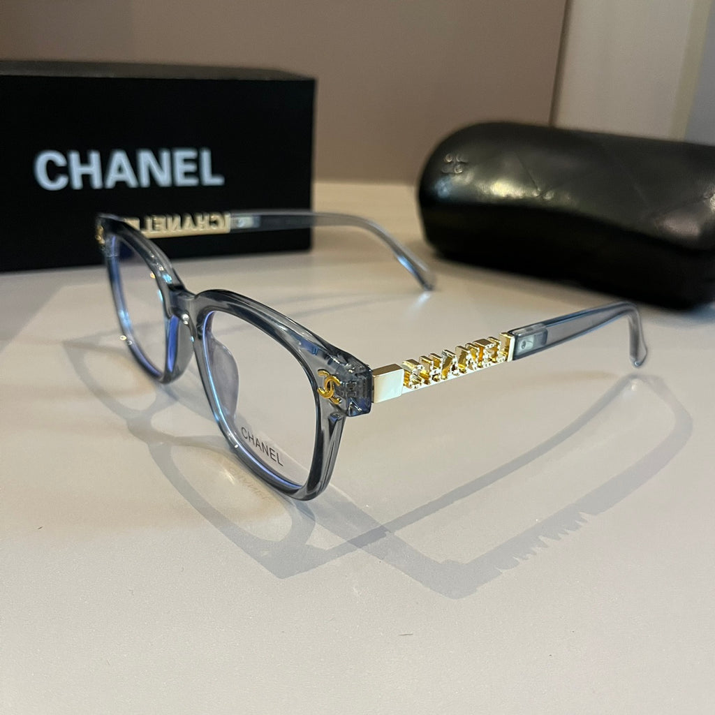 Chanel Oversized Silver Lens Sunglasses for Men & Women - 415339 - detail image 3
