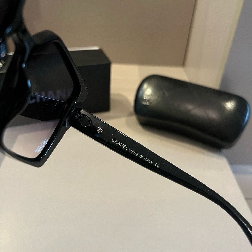 Chanel Square Silver Lens Sunglasses for Men & Women - 415335 - detail image 7