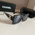 Chanel Fashion Gray Lens Sunglasses for Men & Women