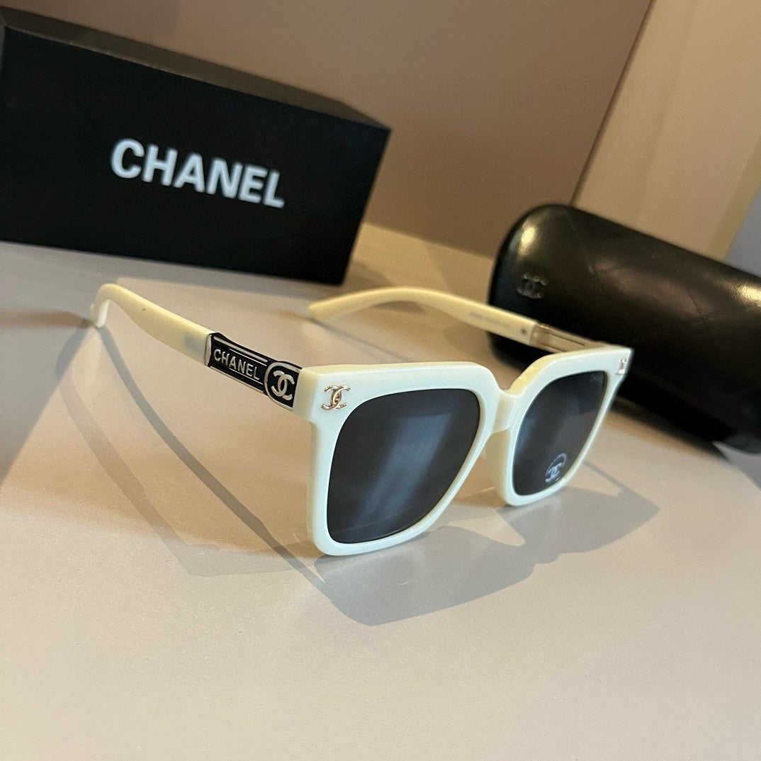 Chanel Square Gold Lens Sunglasses for Men & Women - 415337