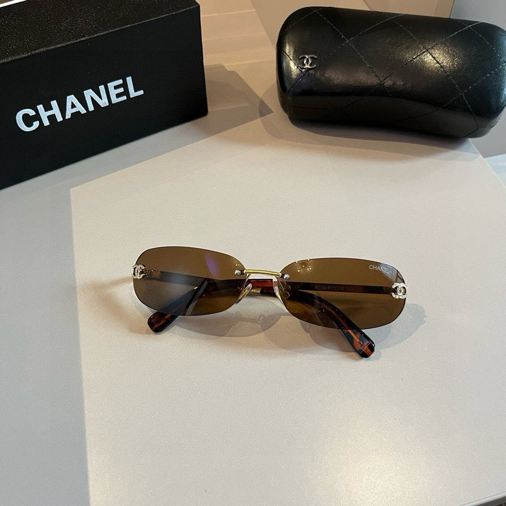 Chanel Fashion Brown Lens Sunglasses for Men & Women - 415336 - detail image 5