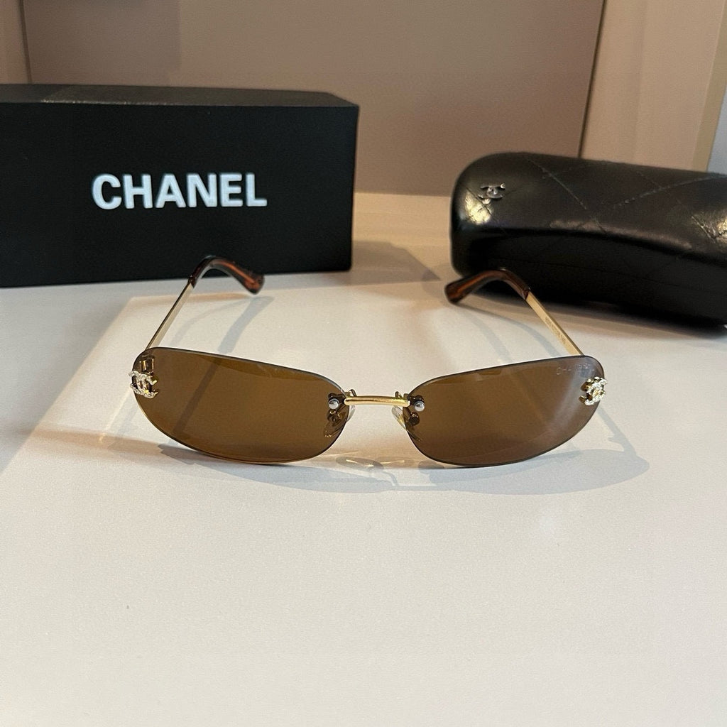 Chanel Fashion Brown Lens Sunglasses for Men & Women - 415336 - detail image 3