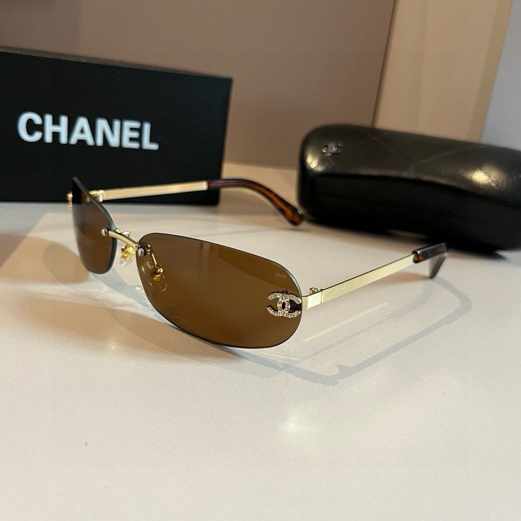 Chanel Fashion Brown Lens Sunglasses for Men & Women - 415336 - detail image 2