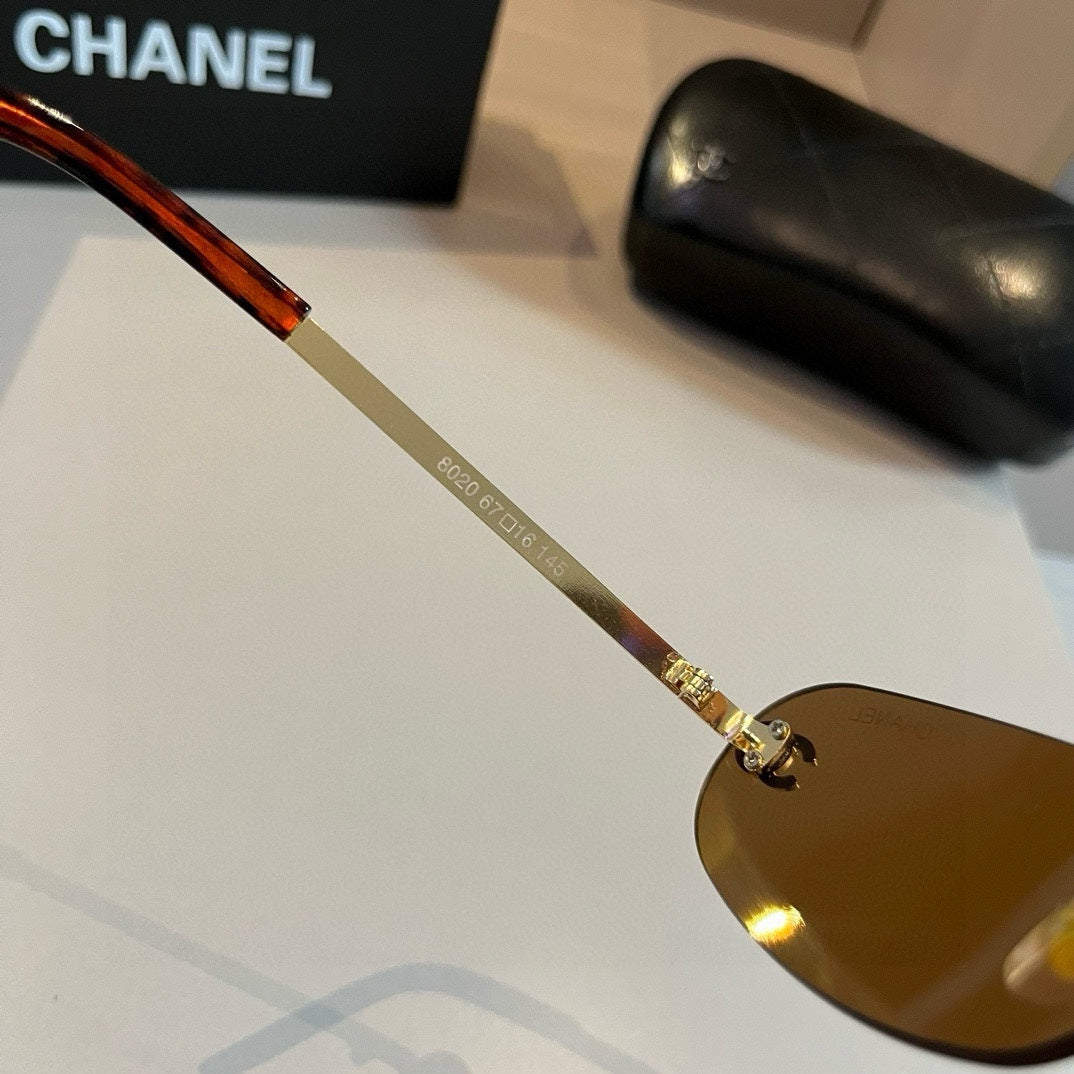 Chanel Fashion Brown Lens Sunglasses for Men & Women - 415336 - detail image 7