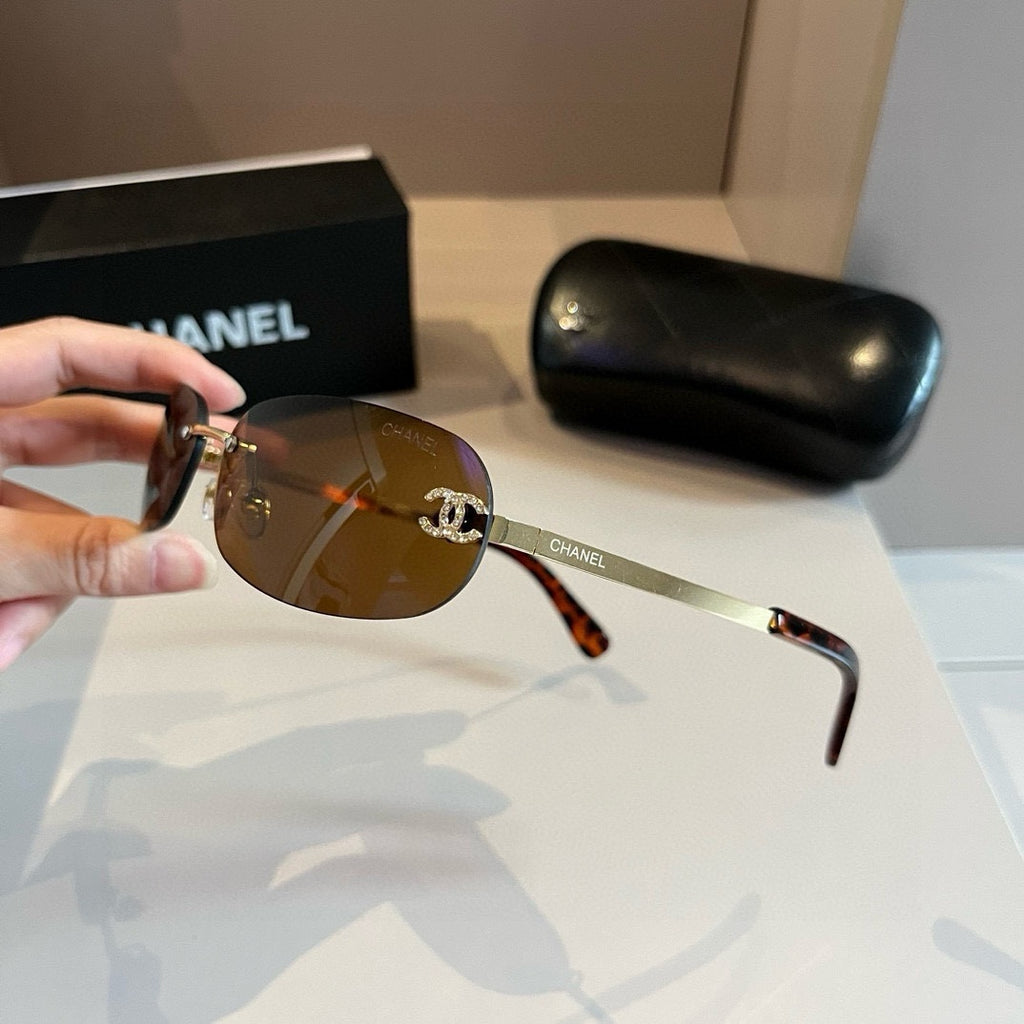 Chanel Fashion Brown Lens Sunglasses for Men & Women - 415336 - detail image 4