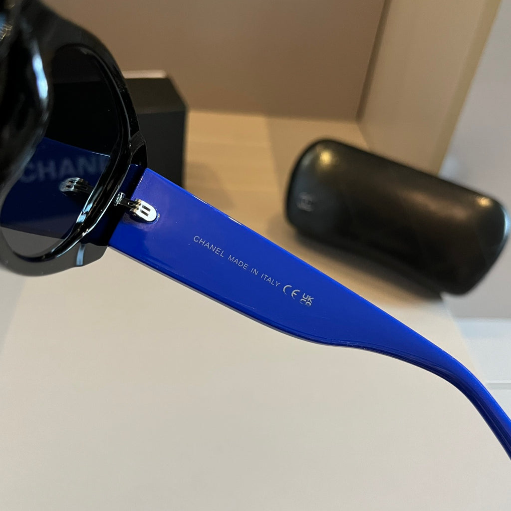Chanel Fashion Blue Lens Sunglasses for Men & Women - 415356 - detail image 10