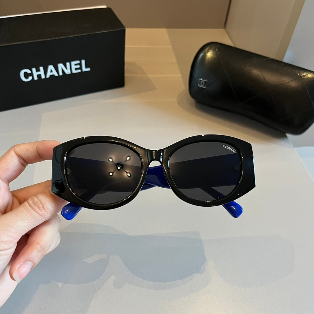 Chanel Fashion Blue Lens Sunglasses for Men & Women - 415356 - detail image 6