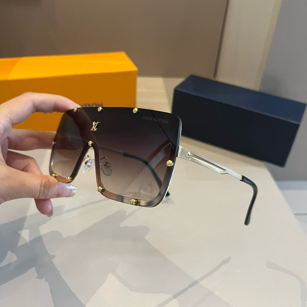Louis Vuitton Fashion Brown Lens Sunglasses for Men & Women - 997357 - detail image 4