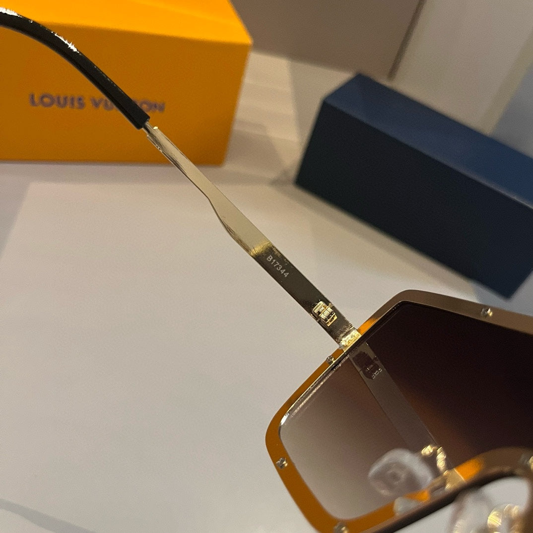 Louis Vuitton Fashion Brown Lens Sunglasses for Men & Women - 997357 - detail image 8