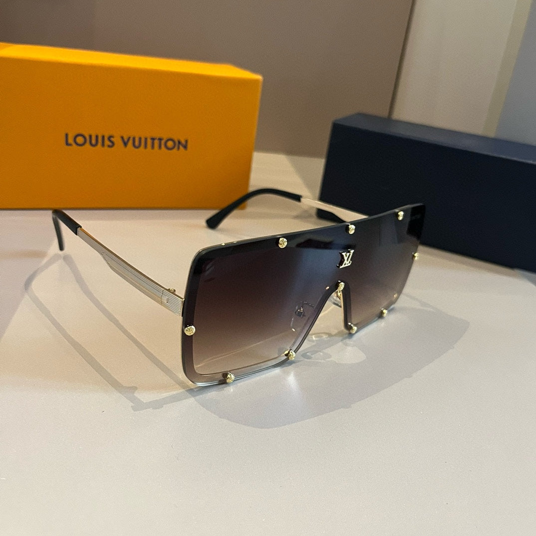 Louis Vuitton Fashion Brown Lens Sunglasses for Men & Women - 997357