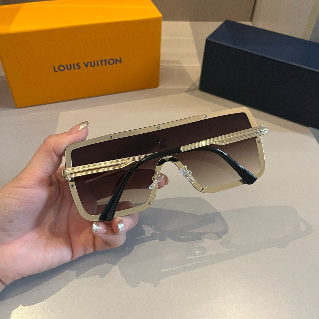 Louis Vuitton Fashion Brown Lens Sunglasses for Men & Women - 997357 - detail image 5