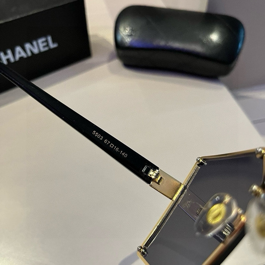 Chanel Fashion Black Lens Sunglasses for Men & Women - 997706 - detail image 7