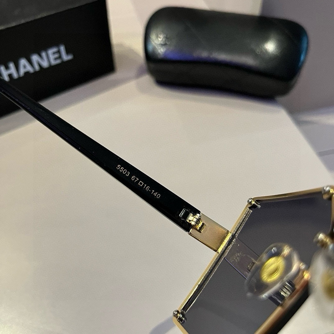 Chanel Fashion Black Lens Sunglasses for Men & Women - 997706 - detail image 7