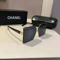 Chanel Fashion Black Lens Sunglasses for Men & Women - 997706