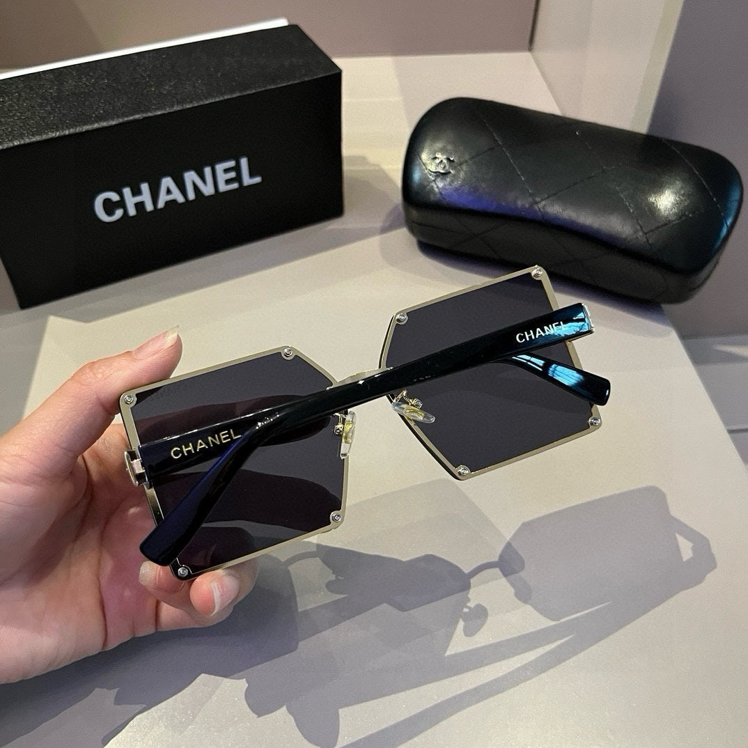 Chanel Fashion Black Lens Sunglasses for Men & Women - 997706 - detail image 5