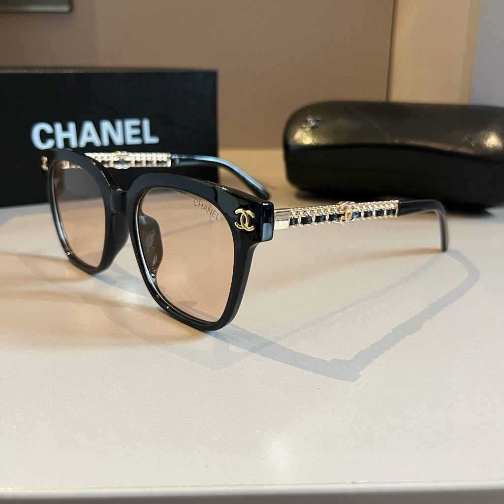 Chanel Blue-Light Fashion Gold Lens Sunglasses for Men & Women - 997707 - detail image 2