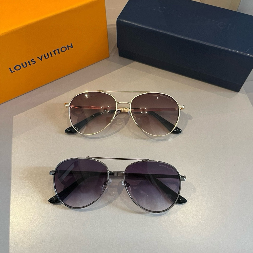 Louis Vuitton Polarized Fashion Gold Lens Sunglasses for Men & Women - 997358 - detail image 8