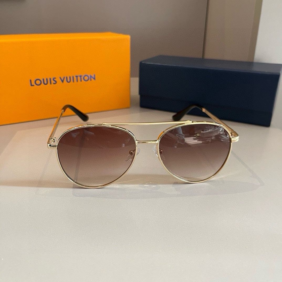 Louis Vuitton Polarized Fashion Gold Lens Sunglasses for Men & Women - 997358 - detail image 2
